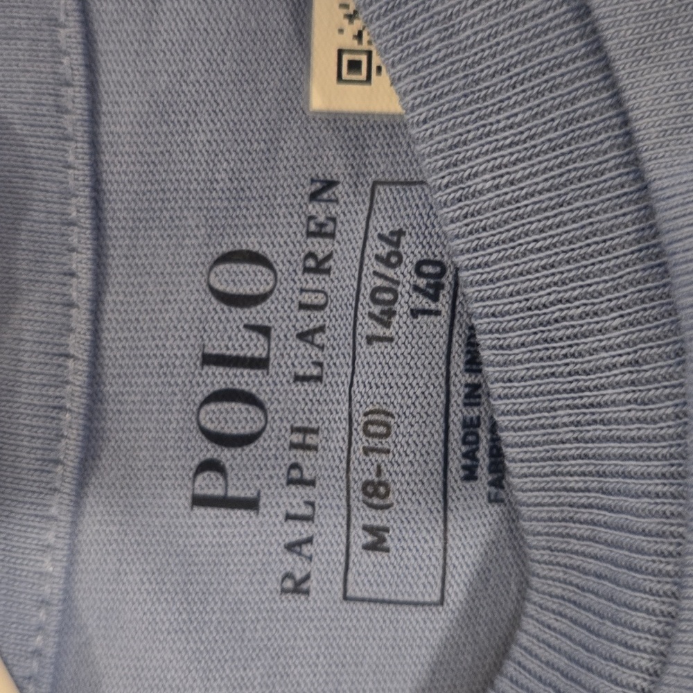 Polo by Ralph Lauren Kids Light Blue Graphic Tee - Picture 2 of 2